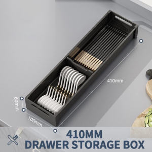 ⚡SG Next Day Delivery⚡Adjustable Plate Organiser For Cabinet Kitchen Drawer Dish Bowl Plate Rack