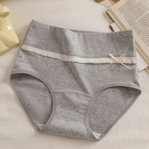 ชุดชั้นในสตรีเอวสูงขนาดพิเศษมีเป้าผ้าฝ้ายขยายสำหรับ Comfort