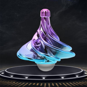 Funny Desk Wind BlowingToy Rotating Pocket Toy Fidget Kinetic Spinner Stress Relief Toys For Children Birthday Xmas Gift