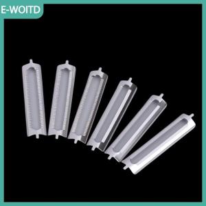 【E-WOITD】 10 cái thép không gỉ Peeler lưỡi thay thế đôi Peeler măng tây Peeler đa chức năng lột công cụ nhà bếp Nguồn cung cấp