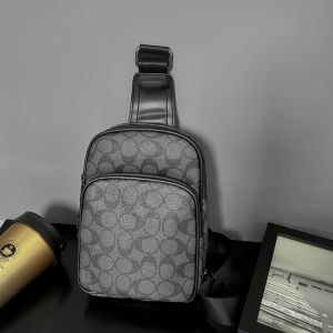 PREMIUM 2352 TAS DADA / TAS PUNGGUNG PRIA WANITA BAHAN SINTETIS TEBAL DENGAN PENGAIT METAL KUAT