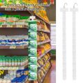 10pcs Clip Strip Display Makanan 62cm Strip Klip Produk Supermarket Snack Hanging Strip. 