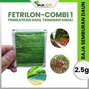 Fetrilon Combi 1 2.5g Baja Mikro Daun – Zink Ferum Mangan Boron Kuprum Molybdenum