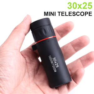 BERGARANSI LUNA Teropong Monocular jarak jauh untuk hp siang malam Zoom Telescope Compact 10X BAK4