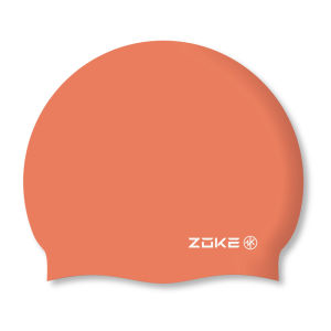 Zoke Silicone Swimming Cap Waterproof Professional Training Pure High Elastic Swim Hat For Men Women Adolescent