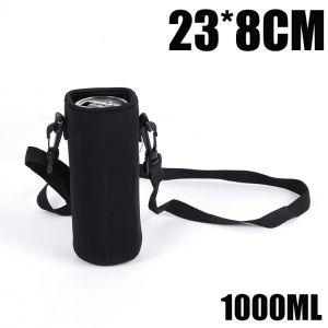 【Buy 1 Free 1】Tote bottle with non-slip Crossbody cup holder Glass bag with string Tumbler Bag Mobile horizontal cup holder