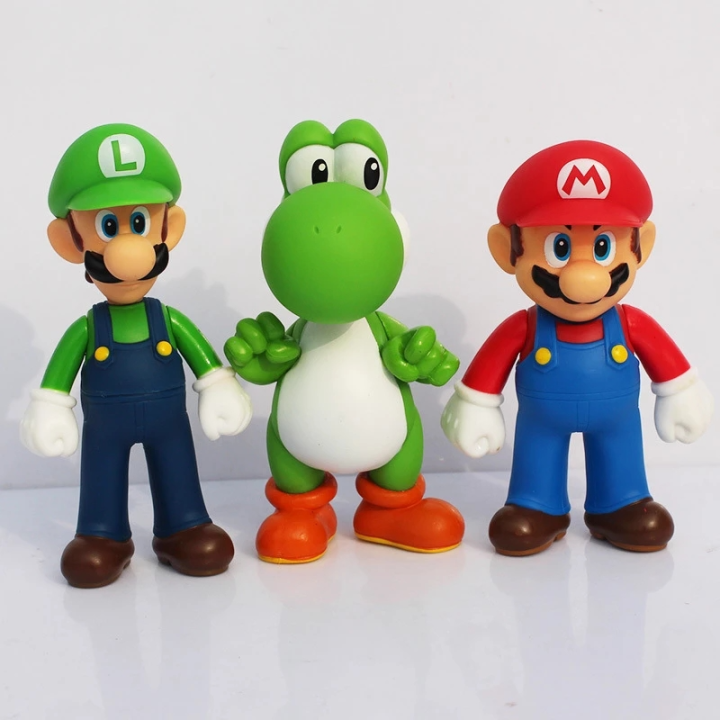 Super Mario Toys Mario Luigi Odyssey Figures Mario Bros