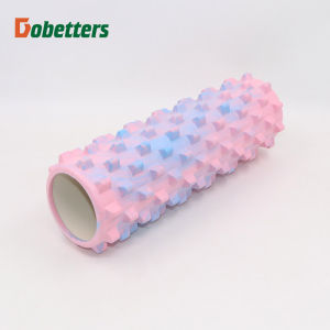 45 CM Yoga Column Fitness Pilates Yoga Foam Roller Block Train Gym Massage Grid Trigger Point