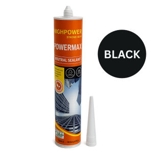 HighPower 350g High Performance Neutral Silicone Sealant Black Clear Waterproof Weatherproof Adhesive