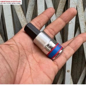 Đầu tuýp 1/2 inch bit lục giác đủ size từ 3-19mm Kingtony 402503-19