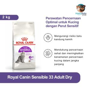 ROYAL CANIN SENSIBLE 2KG MAKANAN KUCING PENCERNAAN SENSITIF