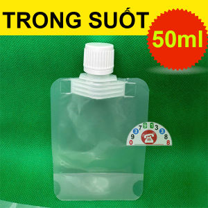 Túi Bình Chiết Mỹ Phẩm Nắp vặn 50 ml Tiện Gọn