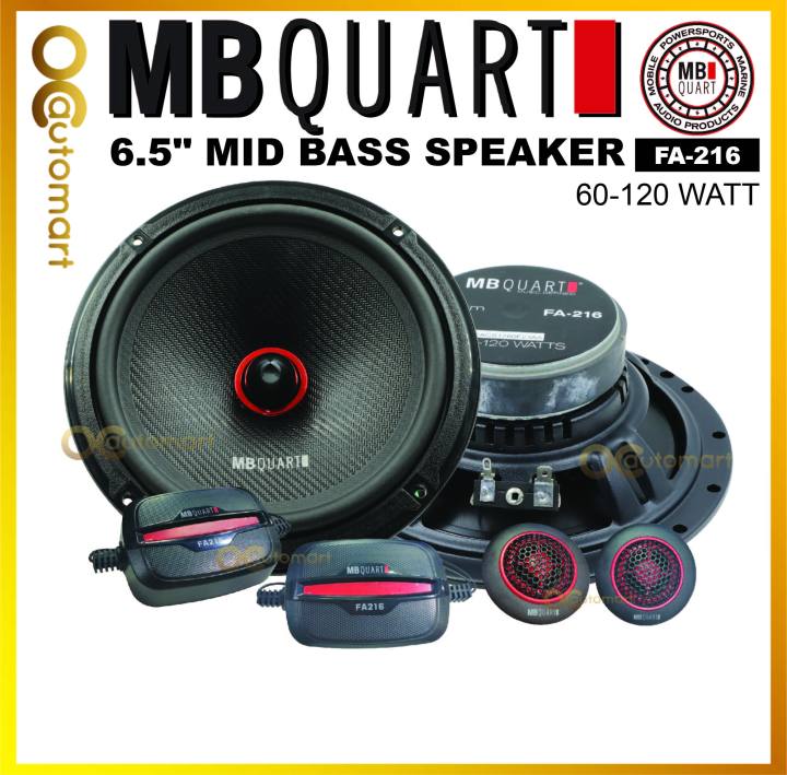 Mb quart 6.5 sales speakers