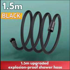 1.5/2M Anti Winding Handheld Shower Hose GI/2 Flexible Shower Tube High Pressure Universal Interface