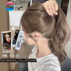 CAT RAMBUR ASH BROWN PEWARNA RAMBUT KOREA WARNA ASH BROWN MOCHA