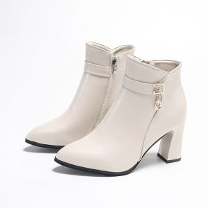 PINKEY P378 Sepatu Boots Wanita Flat Fashion Kekinian Populer