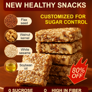 Flaxseed Walnut Crisp Traditional Chinese Pastry Peanut Brittle Snacks Flaxseed Walnut Sesame Crisp Traditional Chinese Pastry Assorted Nut Crunchy Snacks Peanut Brittle