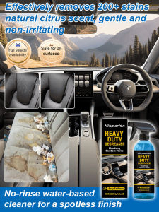 Car Interior Cleaner Leather Cleaner Conditioner Interior Cleaning Spray Removes Dirt Stains Restores Shine Protects Dashboard Seats Trim