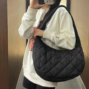 South Korea MLB Down Cloud Bag Large Capacity Fashionable All-Match Simple One Shoulder Crossbody Hand Holding Womens Bags