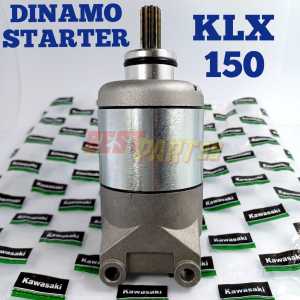 Dinamo stater KLX 150 kawasaki kualitas original ori assy 150 S L BF D-Tracker Dtracker old Lama New Motor Kit Set starter satater start ter kumparan yang presisi dan kuat pengapian jadi stabil dan kembali normal motor terasa baru