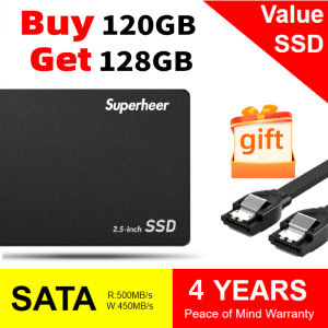 Superheer 120GB Solid State Drives 2.5inch SATA suit for Laptops and Desktops Computer Ugraded Internal Hard Disk Drive SSD