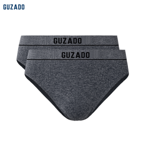 COMBO 2 Quần Lót Nam GUZADO Quần Lót Tam Giác Thiết Kế Không Đường May Co Giãn Kháng Khuẩn GBF05