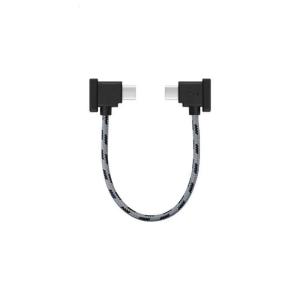 Type C to USB 5Pin Extender Wire Line Data Cable Right Angle Braided Cord for Mini 2 Remote and Tablets