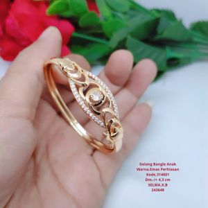 Gelang Anak Bangle  Perhiasan Aksesoris Titanium Tembaga Terlaris Termurah R9