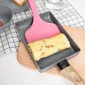 One-Three-Four-hole Omelette Pan Flat-bottomed Non-stick Egg Dumpling Pan Household Egg Burger Omelette Burger Frying Pan. 