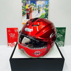 Mũ Bảo Hiểm GRS 760 Kính /Bảo Hành 12 Tháng