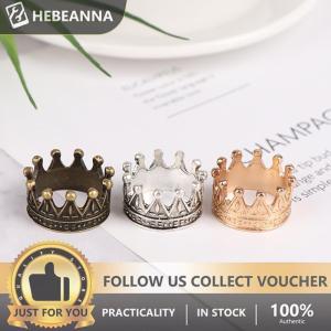 hebeanna Fashion Metal Crown For Dolls Kids Princess Empress Dollhouse Headwear Gift Toy