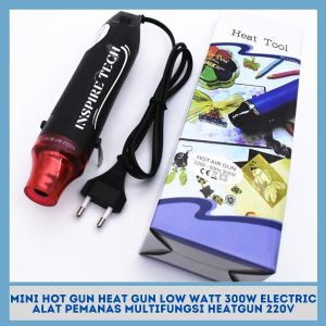 Mini Hot Gun / Heat Gun Low Watt 300W / Electric Alat Pemanas Multifungsi heatgun 220V