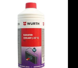 Nước làm mát động cơ - Wurth Radiator Coolant _Red/Green_ 1L