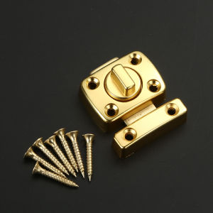 🔥Wishwa👍 Zinc Alloy Anti-Theft Door Latch Cast Iron Hook Door Lock Toilet Door Right Angle Sliding Door Lock Bolt