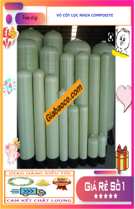 [HCM] Vỏ Cột Lọc Nước Nhựa Composite :Phi 220mm Phi 250mm Phi 300mm-Đã Bao Gồm Van 3 Ngã- Đơn giá / 1 Cột