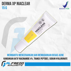 Derma XP Niaclear Niacinamide 4% 15 Gram Mencerahkan & Samarkan Noda Wajah