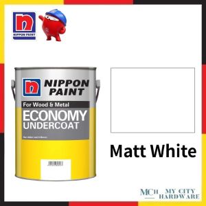 Nippon Paint Platone High Gloss Finish – 1L Oil-Based Paint for Wood & Metal | Cat Minyak Kilat