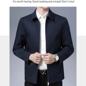 Mens casual loose jacket mens jacket spring and fall models Jacket men lapel jacket