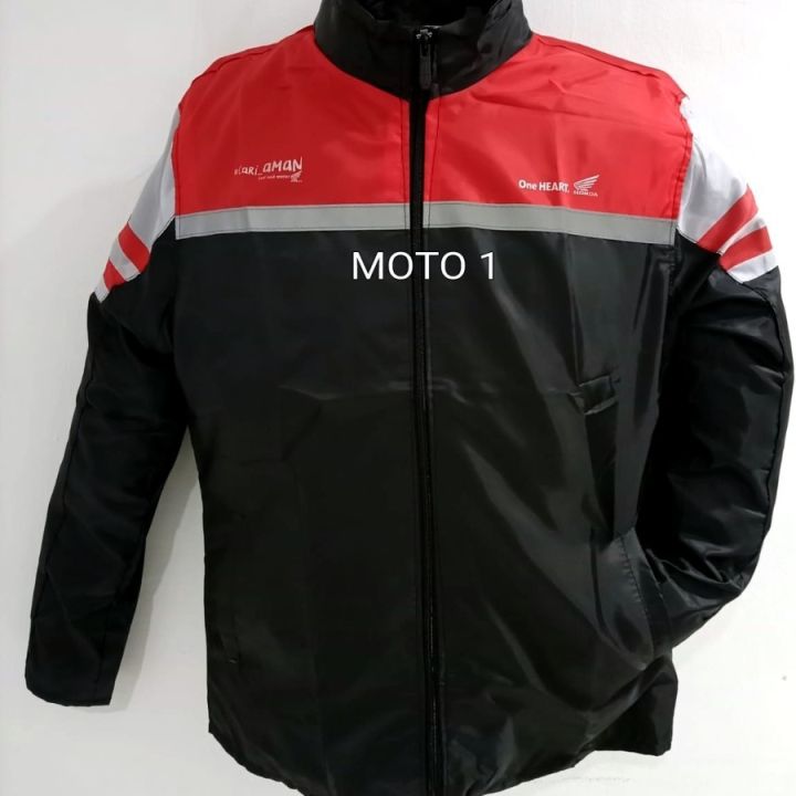 Jaket Motor Original Honda Bahan Parasut | Lazada Indonesia