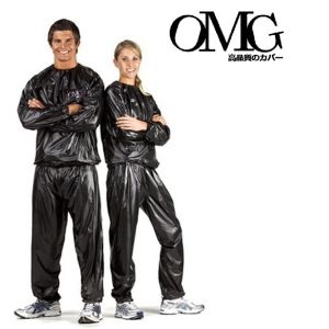 Baju Sauna Suit OMG Jaket Celana Olah Raga Pria Wanita Best Quality M L XL XXL