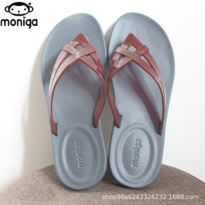 [Free Shipping] New Thai Imported Slippers For Outdoor Wear Home Use Bathing Waterproof Non-Slip Thick-Soled For Travel And Leisure WomenS Slippers