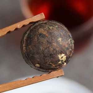 60g Glutinous‑Flavor Ripe Pu‑er Mini Tuo Tea Jar Pack Fragrant Compact Household Sipping Tea