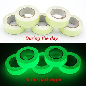 1-Pack Self-Adhesive Glow Tape - 3M Luminous Safety Markings for Home & Party Decor Nighttime Visibility and Emergency Use