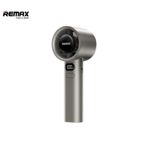 Remax Fan High-speed Handheld RS-SF10 - พัดลมมือถือ ลมแรง 120 ระดับ มีจอ LED พกพาสะดวก