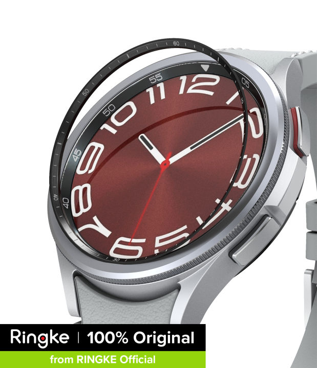 Ringke Inner Bezel Styling Compatible with Samsung Galaxy Watch Classic  Case (47mm) [Stylish Stainless Steel Frame] Anti Scratch Protector Adhesive 