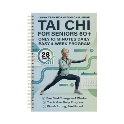 【COD&Fast Delivery】 10 Minutes Daily Tai Chi Practice Book Illustrated Lose Weight Martial Arts Exercise Manual Professional 28-day Plan Progressive Planner Journal Seniors