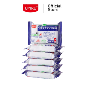 UYIKU White Shoe Cleaning Wipes 1 Pack 6 Pcs