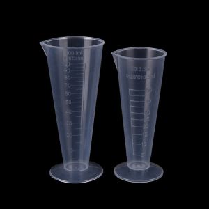 Gelas Takar Gelas Ukur 100ML Plastik Bening Transparan Measuring Cup Plastic Takaran Air Susu