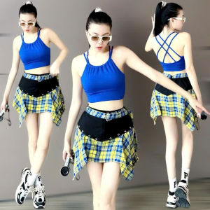 Nals-ÁO BRA YẾM (TẶNG ĐỆM XỊN) DÂY ĐAN LƯNG áo tập nữ chất thun tập aerobic gym zumba shuffle dance