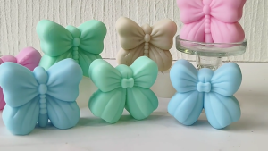 Bowknot Silicone Mould Bows Shaped Molds Ornament Molds Plasters Molds Casting Molds Epoxy Resin Molds